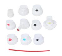 Lot de 10 capuchons génériques pour pulvérisateur de peinture standard avec buse à changement rapide