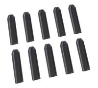 Lot de 10 capuchons thermorétractables for extrémités de câbles, matériau polyoléfine thermoplastique, rapport de rétrécissement 2:1, d'isolation étanche(10 x 40mm)