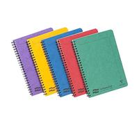 Lot de 10 Carnet Europa Notemaker A5, 120p./60 feuilles détachables 90 g/m² reliure intégrale, ligné, coloris assortis (5)