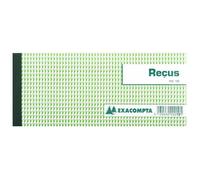 Lot de 10 Carnets à souche Reçus 90 x 130 mm 50 feuillets
