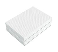 Lot de 10 carnets de notes A4 lignés 50 pages par bloc, 90 g/m² de qualité supérieure, pour notes, croquis et listes de tâches - Reliure avec dos en carton solide, idéal pour le bureau, l'école et la