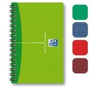 Lot de 10 Carnets spirales, couverture souple, Format 11 x 17 cm, 180 pages, Quadrillé 5 x 5 G