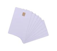 Lot de 10 cartes à puce multifonctions 4442 IC texturées, idéales pour les adhésions et le contrôle d'accès