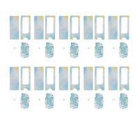 Lot de 10 cartes d'anniversaire faites à la main | Cartes de vœux élégantes pour femmes, mamans, filles | Cartes de célébration attentionnées pour anniversaires, fête des mères, occasions spéciales |