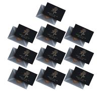Lot de 10 cartes de remerciement de mariage avec enveloppes et autocollants pour entreprise, fête prénatale, fête prénatale