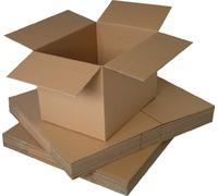 Lot de 10 cartons carrés L 40 cm x l 40 cm x h 40 cm