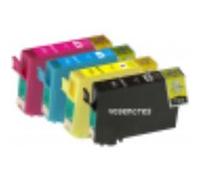 Lot de 10 cartouches COMPATIBLES : 4 cartouches noires COMPATIBLES EPSON T1621/1631 + 6 cartouches couleurs COMPATIBLES EPSON T1632-1633-1634 Couleurs