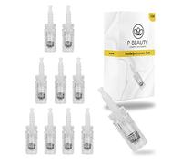 Lot de 10 cartouches d'aiguilles à 24 broches de rechange pour stylo électrique Derma - Microneedling - Fermeture à baïonnette - Pour appareils Dermapen avec port à baïonnette