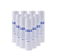 Lot De 10 Cartouches Filtrantes Universelles En Coton PP For Filtres À Eau À Sédiments(5 Micron)