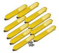 Lot de 10 Catadioptres Arrière Latéral pour Xiaomi Mi 3 Orange