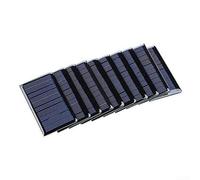 Lot de 10 cellules solaires 2 V 150 mA pour utilisation éducative et petits systèmes d'énergie renouvelable