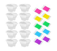 Lot de 10 cendriers de Voiture pour Homme cendrier de Voiture jetable Anti de Cendres Volantes et cendrier de Sable Nettoyage Textile