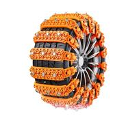 Lot de 10 chaînes à neige réutilisables pour voiture, neige d'hiver, tempête, routes verglacées, conduite de sécurité, pour monospace, caravane