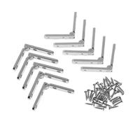 Lot de 10 charnières à ressort à sept lettres en alliage de zinc à 90 degrés pour boîte à bijoux en bois charnières autobloquantes accessoires
