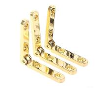 Lot de 10 charnières à ressort pour armoire de bricolage - Charnière longitudinale en alliage de zinc à 90 degrés