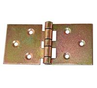 Lot de 10 charnières pour chemin de table 50 x 100 x 2 mm