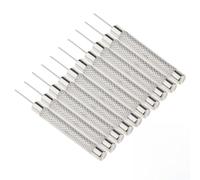 Lot de 10 chasse-goupilles pour bracelet de montre - Kit d'outils de réparation en alliage d'aluminium - Accessoire essentiel (1 mm)