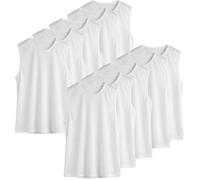 Lot de 10 Chasuble blanc ajourée simple de taille Small gilet d'entrainement S