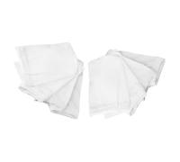 Lot de 10 Chaussettes de Filtre Skimmer pour Piscine AMAGOGO - Accessoires de Piscine Blancs en Nylon