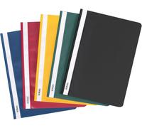 Lot De 10 Chemises À Lamelle En Polypropylène Classeur Format A4 Couleurs Assorties