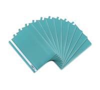 Lot de 10 chemises en plastique A4 ELBA 100742 Moderne 31 x 22,8 x 0,3 cm Turquoise.