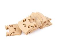 Lot de 10 chevalet de violon 4/4 en bois d'érable pour violon baroque