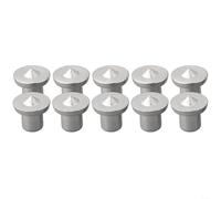 Lot de 10 chevilles centrales de 6/8/10/12 mm pour l'alignement des trous de marquage, goupilles de centrage de joint tenon avec pointes en acier (6 mm)