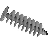 Lot de 10 chevilles de fixation pour isolation thermique en polystyrène Gris 24 mm x 85 mm