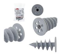 Lot de 10 chevilles d'escargot en mousse rigide 50/85 mm
