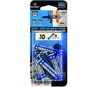 Lot de 10 chevilles et vis couleur RED HEAD, Diam.8 mm x L.50 mm G