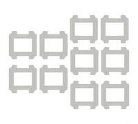 Lot de 10 chiffons de nettoyage de rechange en microfibre lavables et réutilisables pour Dreame C1 et C1