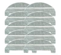 Lot de 10 chiffons de nettoyage en microfibre pour robot, matériau durable, facile à installer, pour Vactidy T7 T8, maisons avec animaux domestiques et enfants