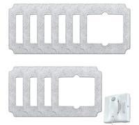 Lot de 10 chiffons de nettoyage pour Ecovacs Winbot Mini, pour robot de nettoyage de vitres Ecovacs W-Cc02-0012, pour les taches, la poussière, les lingettes lavables, réutilisables