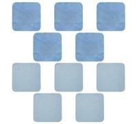 Lot de 10 chiffons de nettoyage pour lunettes, chiffon en microfibre, chiffon en daim, essuie-lentilles, chiffon de piano