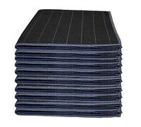 Lot de 10 chiffons de polissage en microfibre pour vitres sans traces