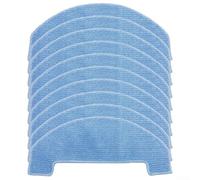 Lot de 10 chiffons de rechange en microfibre, matériau durable, facile à installer, pour aspirateur Polaris PVCR 3600, G2 0926W, G2 0726W, G2 1226, pièces d'aspirateur robot