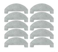 Lot de 10 chiffons de rechange en microfibre pour aspirateur robot MONSGA MR1 pour un nettoyage efficace du sol et une utilisation durable