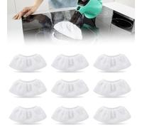 Lot de 10 chiffons de rechange en microfibre pour nettoyeur vapeur à main, compatibles avec SC2/SC3/SC4/SC5, lavables en machine