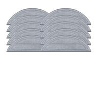 Lot de 10 chiffons de rechange en microfibre pour robots Roborock Q10 S5 / S5 / Vf/Vf/V/V - Lot de 4 ou 10 - Lavables et robustes