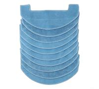 Lot de 10 chiffons de rechange pour MOVA E10 - Lot de 4/10 tampons de nettoyage en microfibre compatibles avec aspirateur robot MOVA E10 pour Efficient F