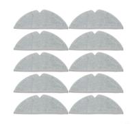 Lot de 10 chiffons en microfibre compatibles avec aspirateur robot Dreame D20/D20 Pro Plus - Facile à installer