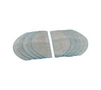 Lot de 10 chiffons en microfibre pour aspirateur Roomba Combo Essential, tampons de nettoyage réutilisables et lavables pour modèles Y0140, Y0110, Q0120, gris