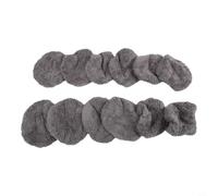 Lot de 10 chiffons en microfibre pour robots de nettoyage de vitres Hobot 188 168 198 388 - Élimine efficacement la saleté et la crasse des surfaces en verre