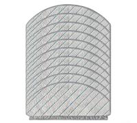 Lot de 10 chiffons lavables en microfibre réutilisables compatibles avec Bosch pour aspirateurs Spotless BCRD1W BCRC1W BCRD2W BCRC2W