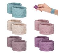 Lot de 10 chouchous pour femmes, grands accessoires de cheveux, en coton de qualité supérieure, super élastiques et solides, pour cheveux épais, longs et bouclés (multicolores)