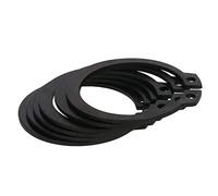 Lot de 10 circlips externes en acier 65Mn, 70-80 mm, anneau de retenue externe, adaptés aux appareils électriques(80mm)