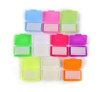 Lot de 10 cires orthodontiques au goût de fruits pour aligneurs porteurs d'appareils dentaires brackets invisibles