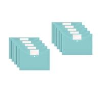 Lot de 10 classeurs à documents A4 avec pressebosen Organisateurs Pochette transparente