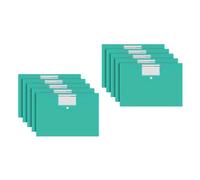 Lot de 10 classeurs à documents A4 avec pressebosen Organisateurs Pochette transparente