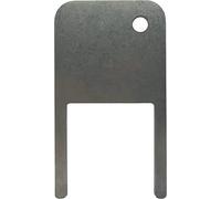 Lot de 10 Clé en métal incassable pour Les distributeurs de Papier Toilette et d'essuie-Mains Pliables en C de la Marque Jofel